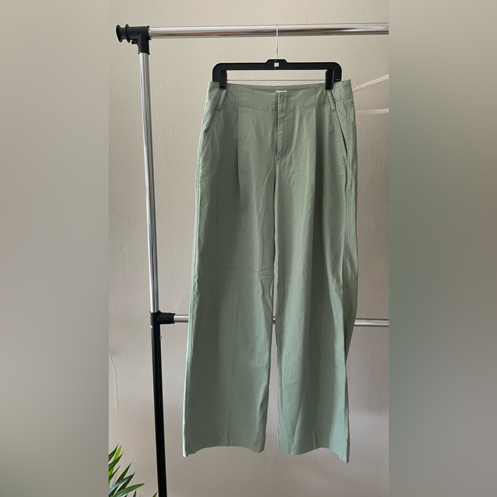 Light green palazzo pants